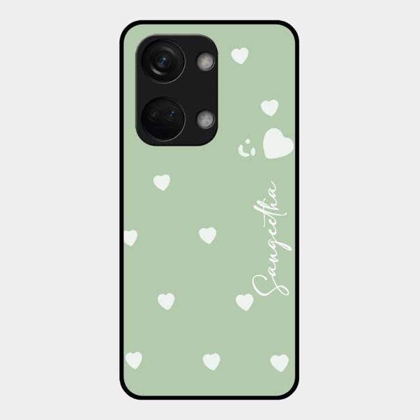 Be Loved Customized Glass Case Cover Mint Green For Oneplus Nord 3 5G