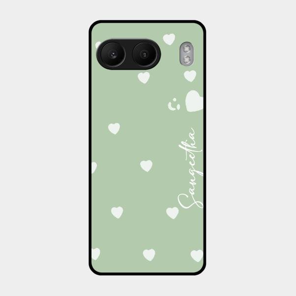 Be Loved Customized Glass Case Cover Mint Green For Oneplus Nord 4 5G
