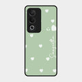Be Loved Customized Glass Case Cover Mint Green For Oppo A3 Pro 5G