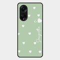 Be Loved Customized Glass Case Cover Mint Green For Oppo F23 5G