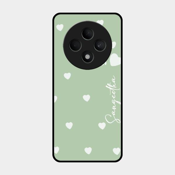 Be Loved Customized Glass Case Cover Mint Green For Oppo F27 5G