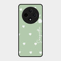 Be Loved Customized Glass Case Cover Mint Green For Oppo F27 Pro Plus 5G