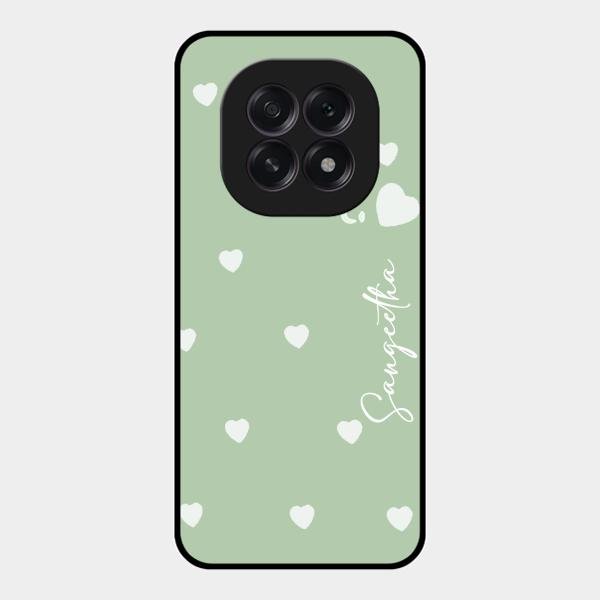 Be Loved Customized Glass Case Cover Mint Green For Oppo F29 5G