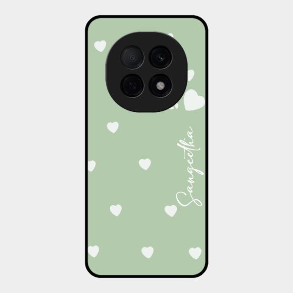 Be Loved Customized Glass Case Cover Mint Green For Oppo F29 Pro 5G