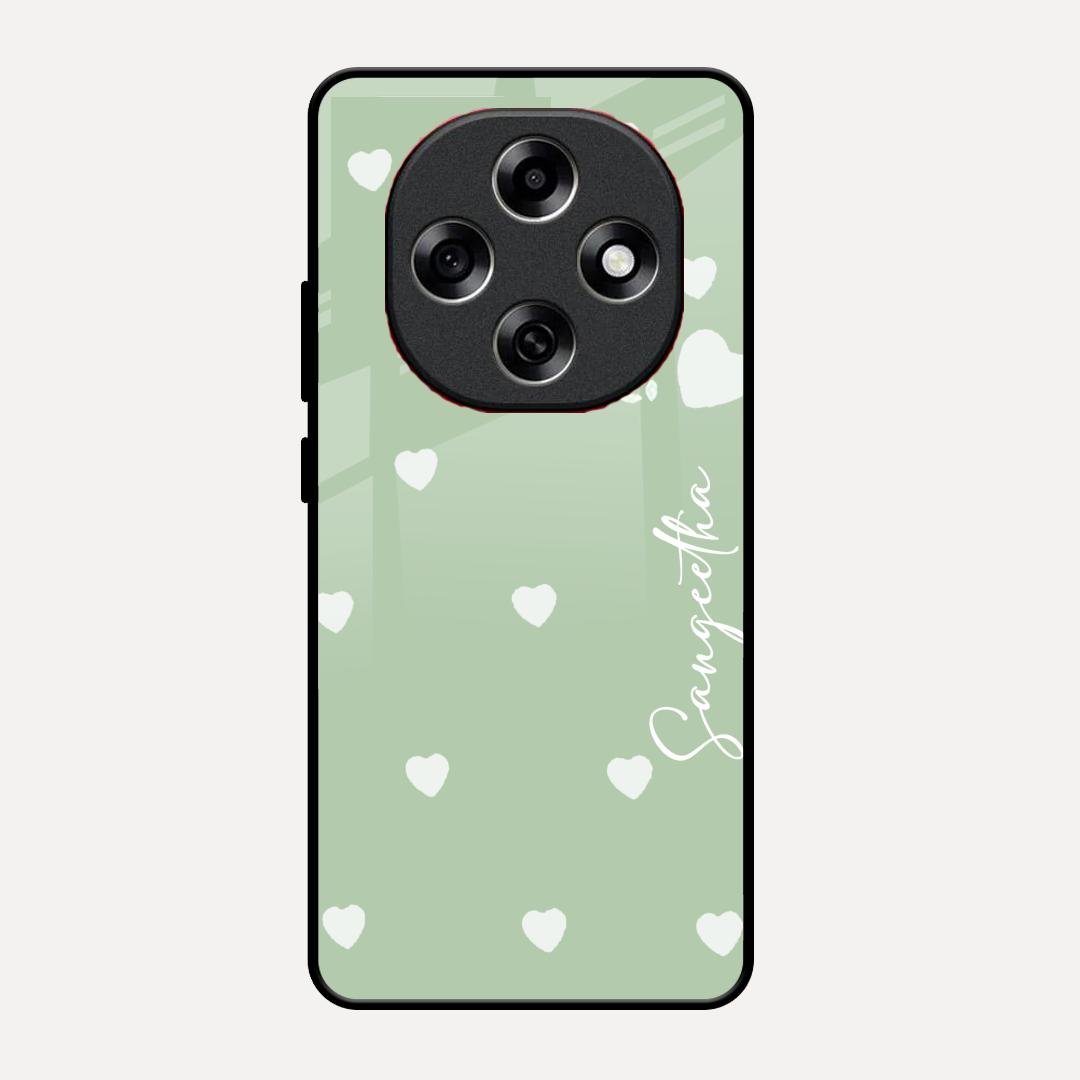 Be Loved Customized Glass Case Cover Mint Green For Oppo F31 Pro 5G