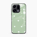 Be Loved Customized Glass Case Cover Mint Green For Oppo Find X9 5G