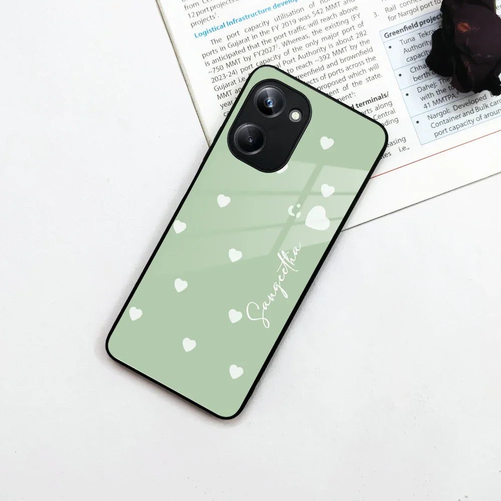 Be Loved Customized Glass Case Cover Mint Green For Realme/Narzo - ShopOnCliQ