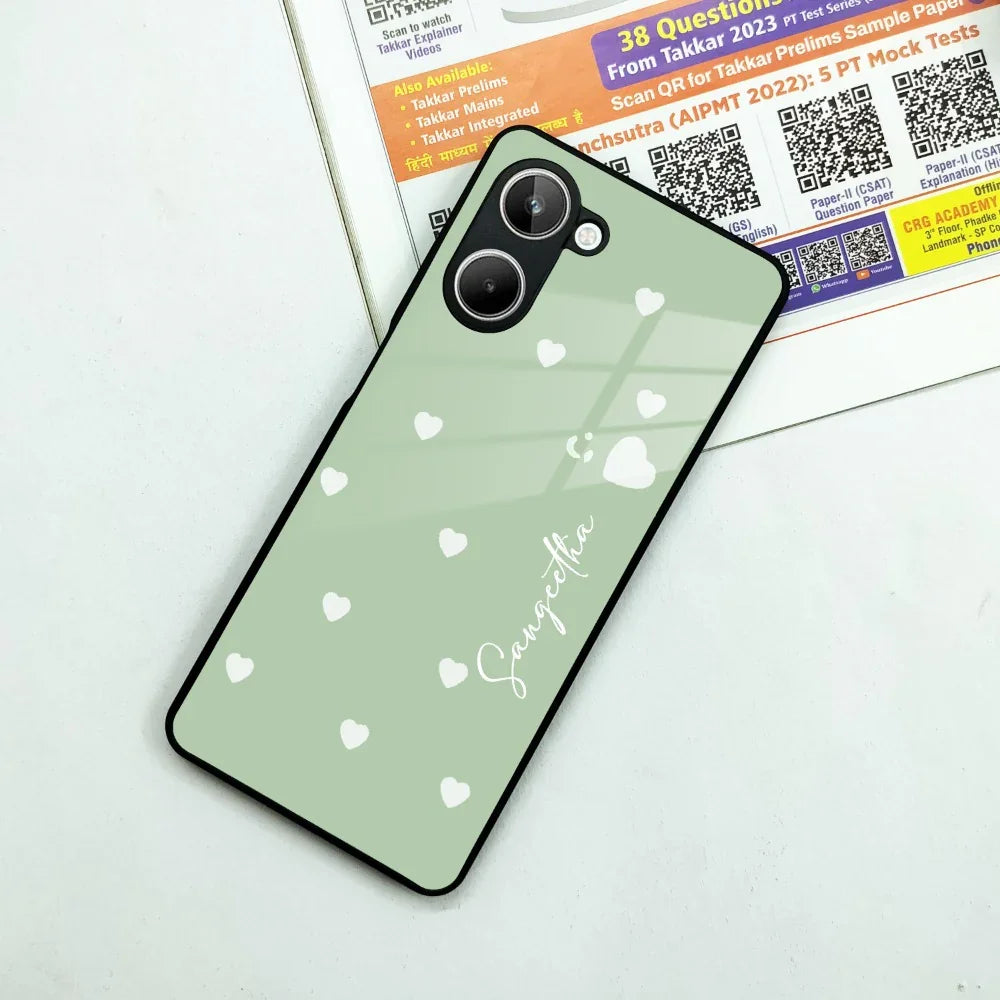 Be Loved Customized Glass Case Cover Mint Green For Realme/Narzo - ShopOnCliQ