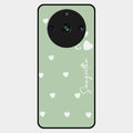 Be Loved Customized Glass Case Cover Mint Green For Realme 11 Pro Plus 5G