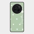Be Loved Customized Glass Case Cover Mint Green For Realme 12 Pro Plus 5G