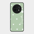 Be Loved Customized Glass Case Cover Mint Green For Realme 13 Plus 5G