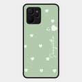 Be Loved Customized Glass Case Cover Mint Green For Realme 9I 5G