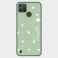 Be Loved Customized Glass Case Cover Mint Green For Realme C21Y