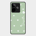 Be Loved Customized Glass Case Cover Mint Green For Realme Gt 7T 5G