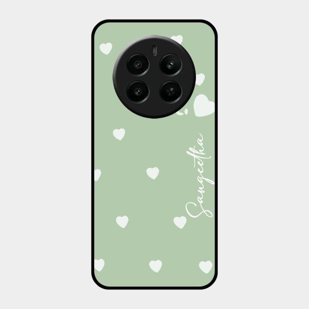 Be Loved Customized Glass Case Cover Mint Green For Realme P1 5G
