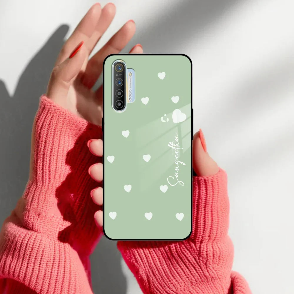 Be Loved Customized Glass Case Cover Mint Green For Realme/Narzo - ShopOnCliQ