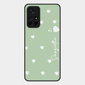 Be Loved Customized Glass Case Cover Mint Green For Redmi Note 11T 5G