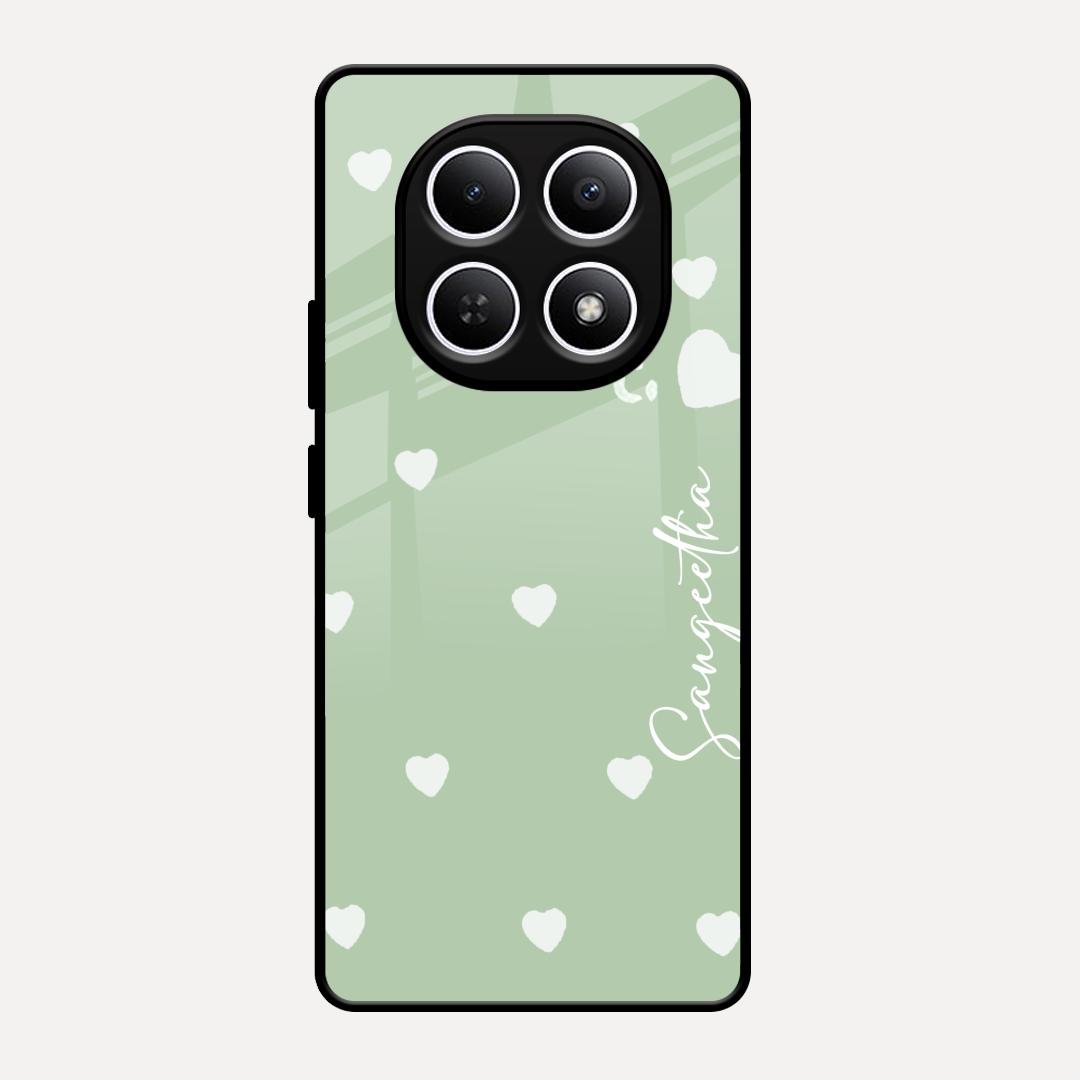 Be Loved Customized Glass Case Cover Mint Green For Redmi Note 15 5G