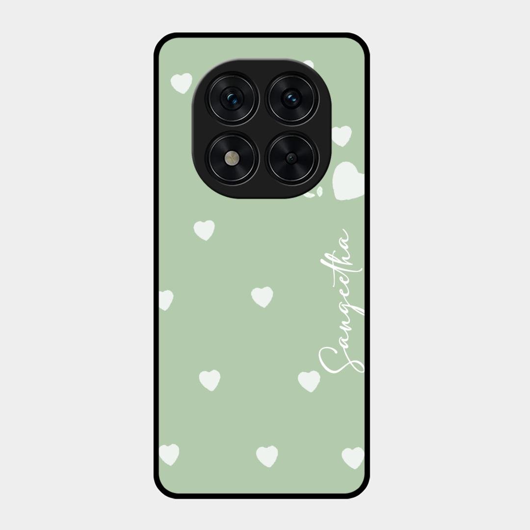 Be Loved Customized Glass Case Cover Mint Green For Redmi Note 15 Pro Plus 5G