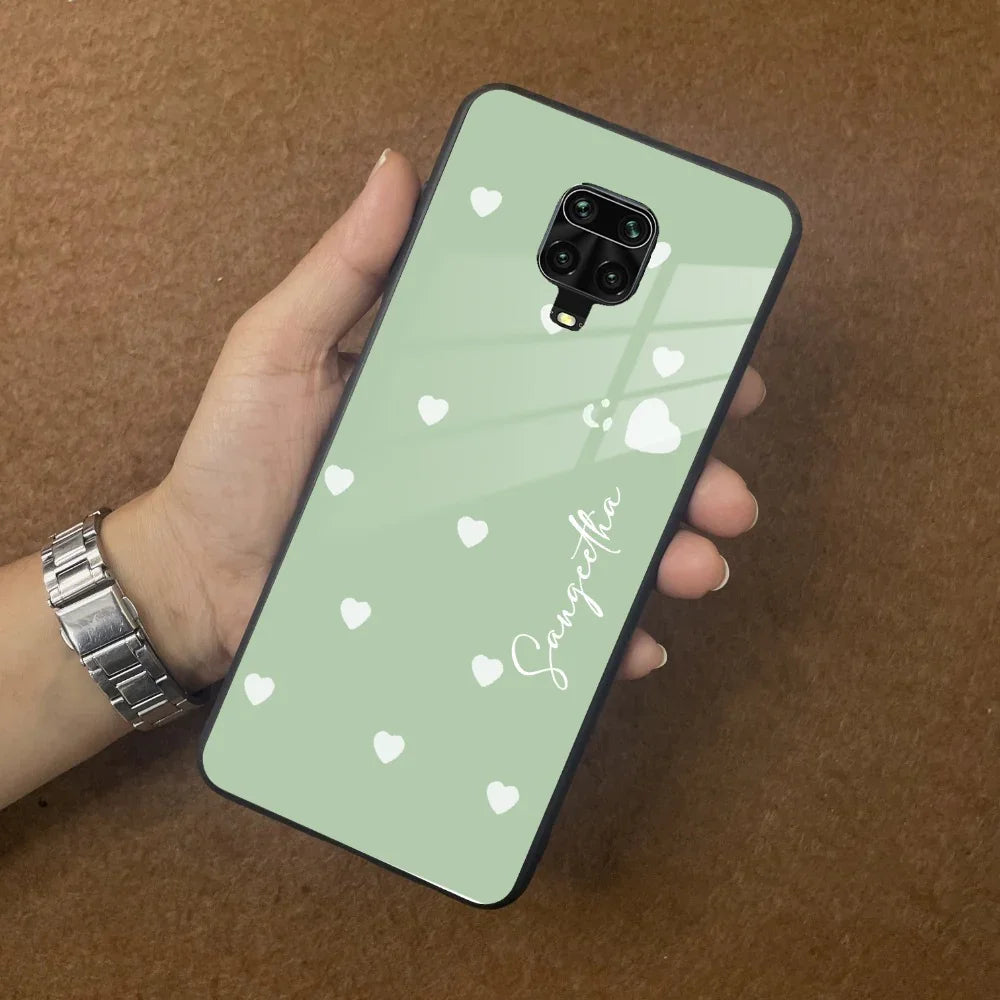 Be Loved Customized Glass Case Cover Mint Green For Poco - ShopOnCliQ