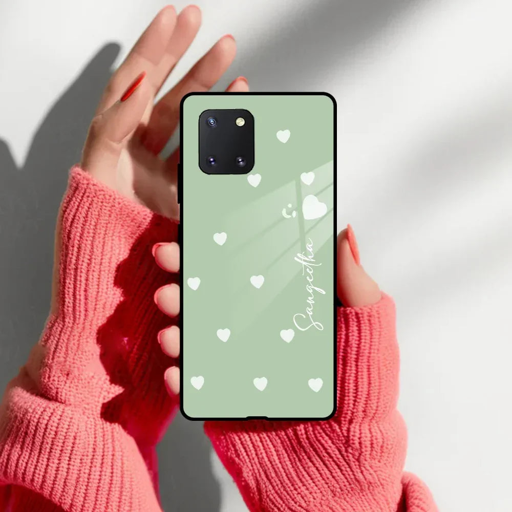 Be Loved Customized Glass Case Cover Mint Green For Samsung - ShopOnCliQ