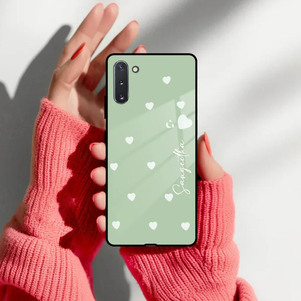 Be Loved Customized Glass Case Cover Mint Green For Samsung - ShopOnCliQ