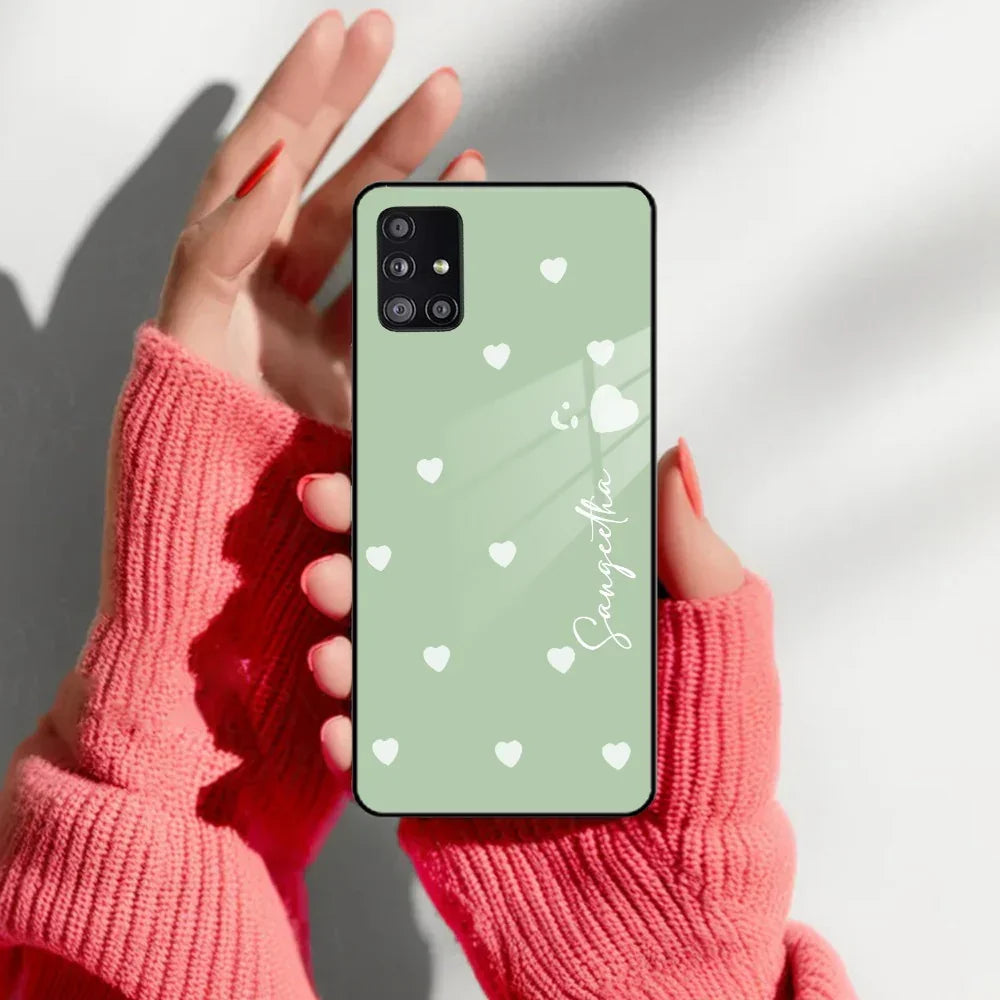 Be Loved Customized Glass Case Cover Mint Green For Samsung - ShopOnCliQ