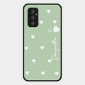 Be Loved Customized Glass Case Cover Mint Green For Samsung Galaxy F23 5G