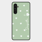 Be Loved Customized Glass Case Cover Mint Green For Samsung Galaxy M54 5G
