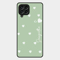 Be Loved Customized Glass Case Cover Mint Green For Samsung Galaxy M53 5G
