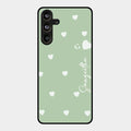 Be Loved Customized Glass Case Cover Mint Green For Samsung Galaxy M55 5G