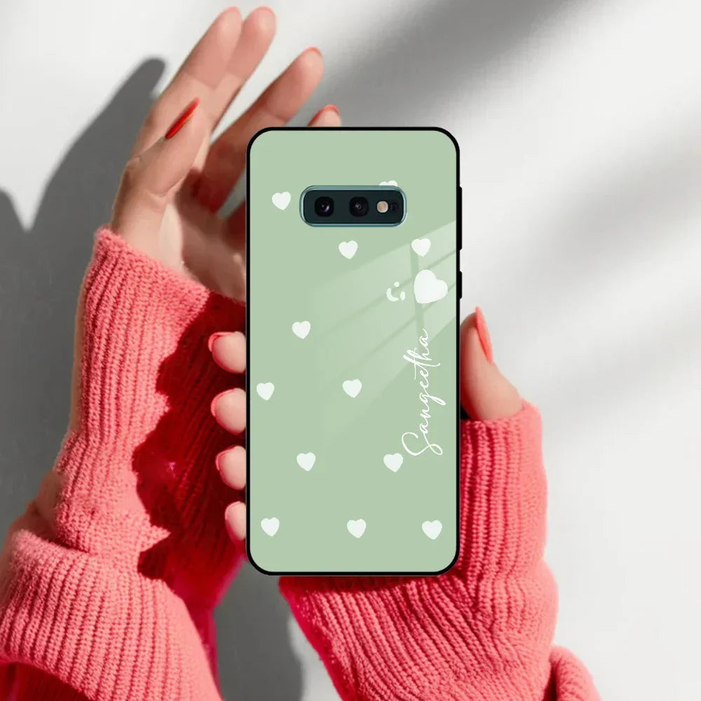 Be Loved Customized Glass Case Cover Mint Green For Samsung - ShopOnCliQ