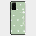 Be Loved Customized Glass Case Cover Mint Green For Samsung Galaxy S20 Plus
