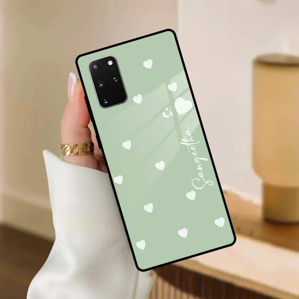 Be Loved Customized Glass Case Cover Mint Green For Samsung - ShopOnCliQ