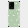 Be Loved Customized Glass Case Cover Mint Green For Samsung Galaxy S20 Ultra