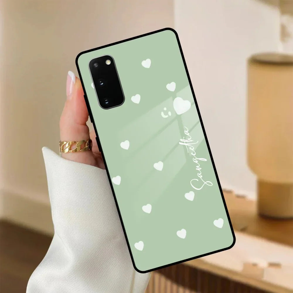 Be Loved Customized Glass Case Cover Mint Green For Samsung - ShopOnCliQ