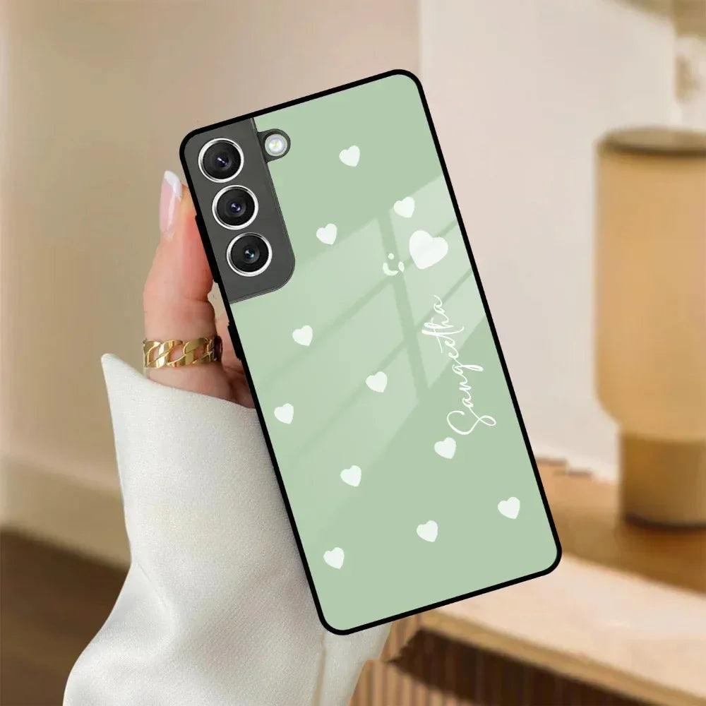 Be Loved Customized Glass Case Cover Mint Green For Samsung - ShopOnCliQ