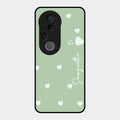Be Loved Customized Glass Case Cover Mint Green For Vivo T4 Ultra 5G