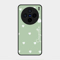 Be Loved Customized Glass Case Cover Mint Green For Vivo X200 5G