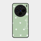 Be Loved Customized Glass Case Cover Mint Green For Vivo X200 5G