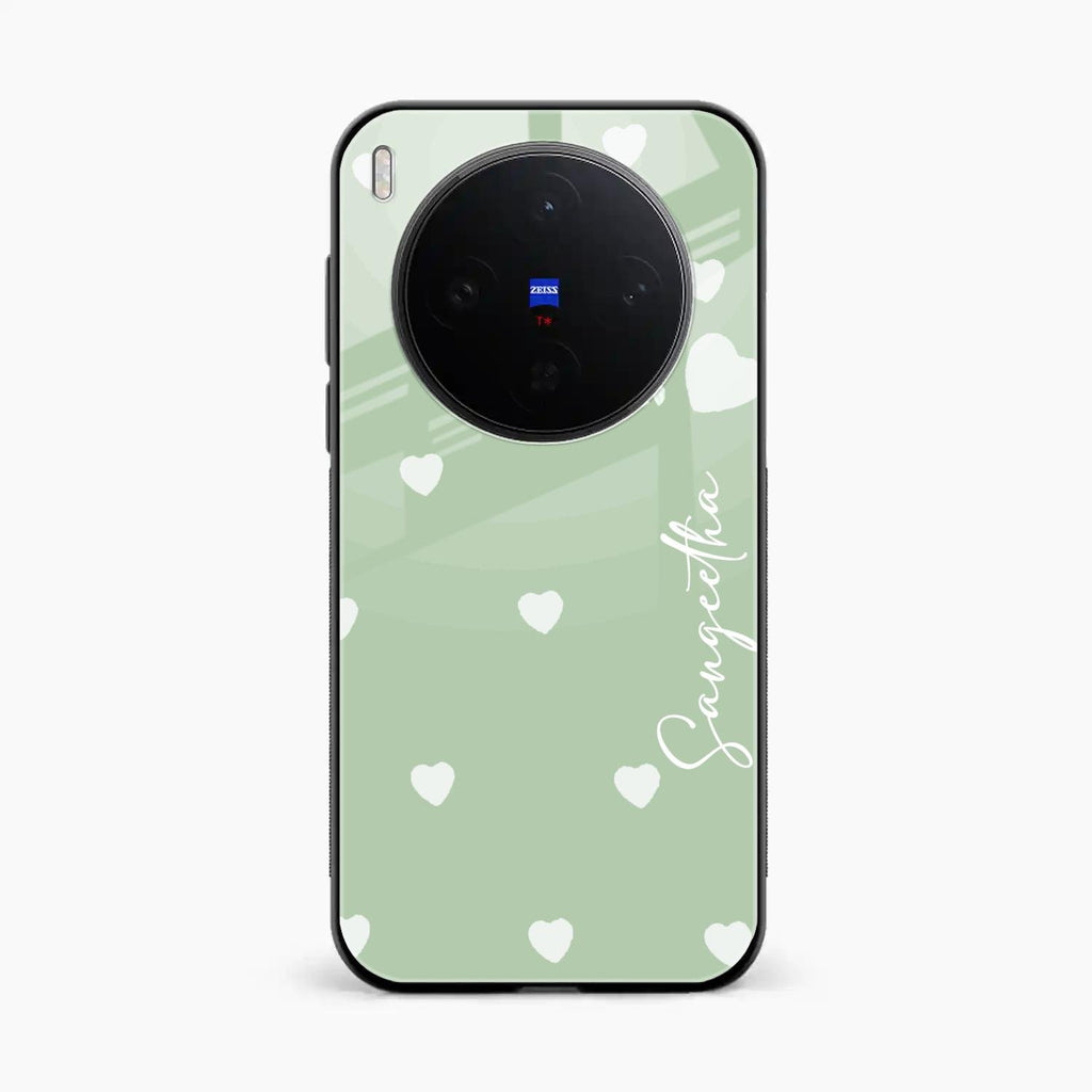 Be Loved Customized Glass Case Cover Mint Green For Vivo X300 5G