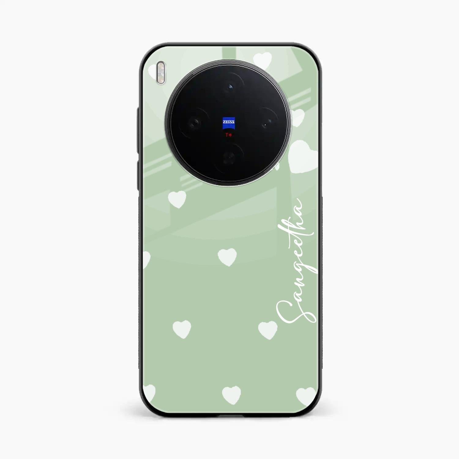 Be Loved Customized Glass Case Cover Mint Green For Vivo X300 5G