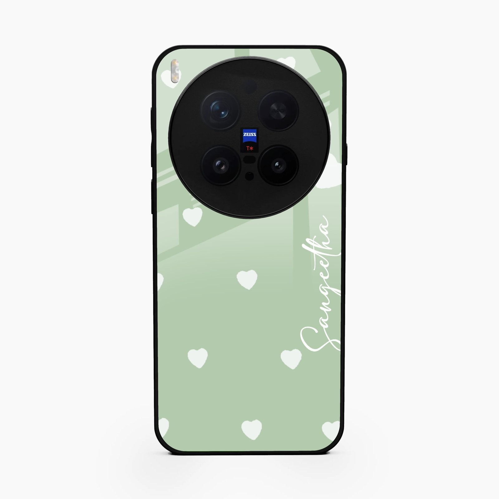 Be Loved Customized Glass Case Cover Mint Green For Vivo X300 Pro 5G
