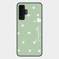 Be Loved Customized Glass Case Cover Mint Green For Vivo X50 5G