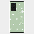 Be Loved Customized Glass Case Cover Mint Green For Vivo X60 Pro 5G