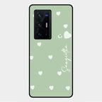 Be Loved Customized Glass Case Cover Mint Green For Vivo X70 Pro Plus 5G