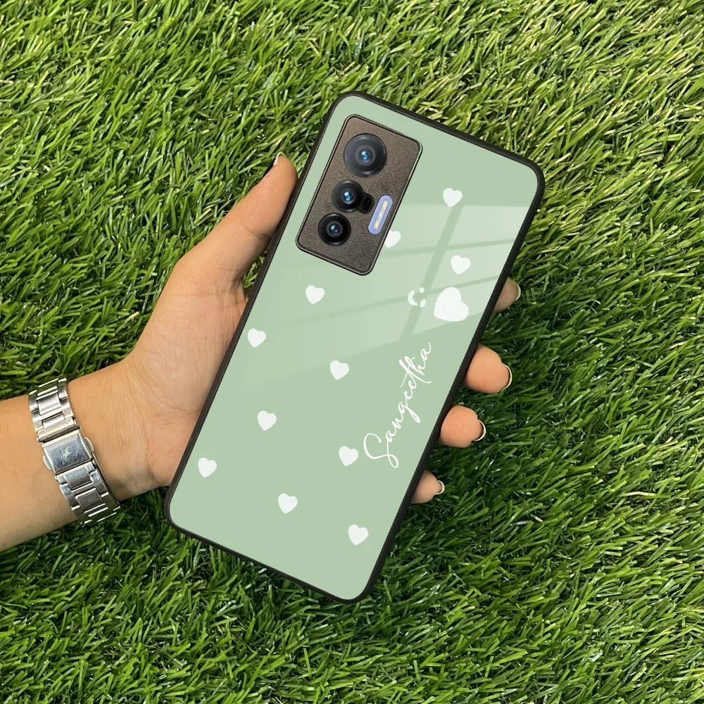 Be Loved Customized Glass Case Cover Mint Green For Vivo - ShopOnCliQ