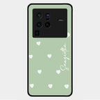Be Loved Customized Glass Case Cover Mint Green For Vivo X80 Pro 5G