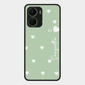Be Loved Customized Glass Case Cover Mint Green For Vivo Y16