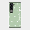 Be Loved Customized Glass Case Cover Mint Green For Vivo Y300 5G